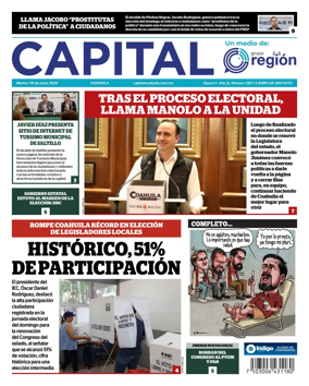 Cover of Capital Coahuila