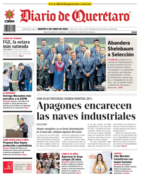 Cover of Diario de Queretaro