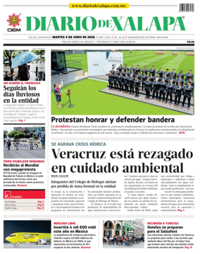 Cover of Diario de Xalapa