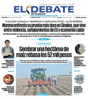 Cover of El Debate de Guasave