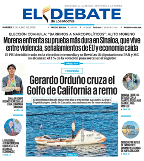 Cover of El Debate de Los Mochis