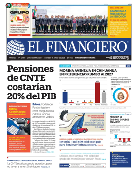 Cover of El Financiero