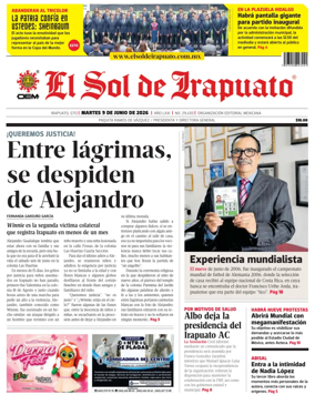 Cover of El Sol de Irapuato