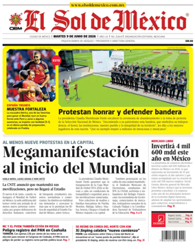 Cover of El Sol de Mexico