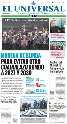 Cover of El Universal
