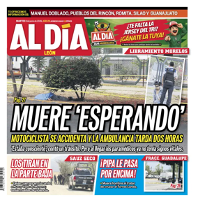 Cover of Periodico Al Dia (Leon)