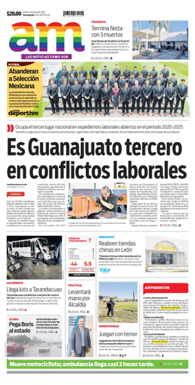 Cover of Periodico AM (Leon)