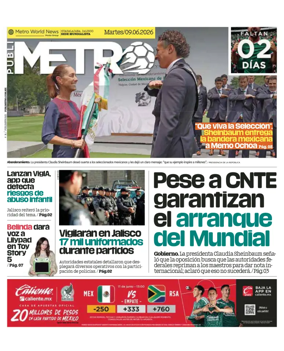 Cover of Publimetro Guadalajara