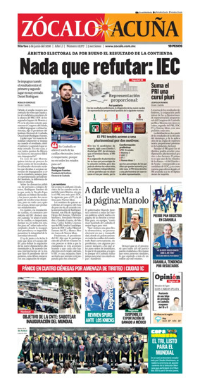 Cover of Zocalo Acuna