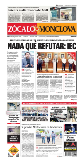 Cover of Zocalo Monclova