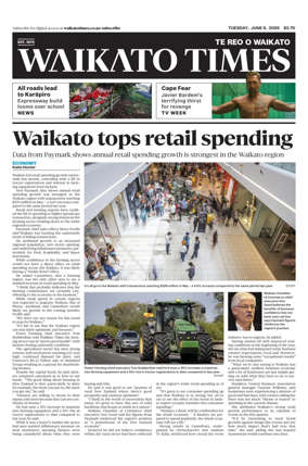 Cover of Waikato Times