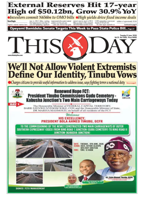 Cover of THISDAY