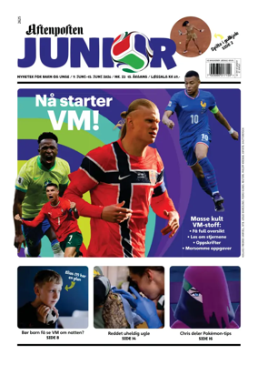 Cover of Aftenposten Junior