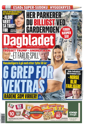 Cover of Dagbladet
