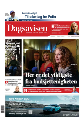 Cover of Dagsavisen