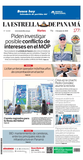 Cover of La Estrella de Panama