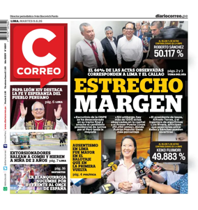 Cover of Diario Correo