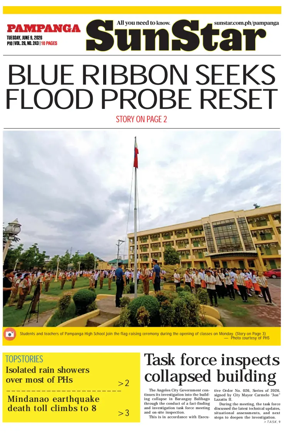 Cover of Sun.Star Pampanga
