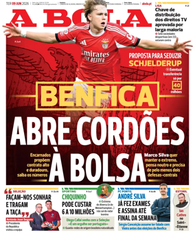Cover of A BOLA (Portuguese)