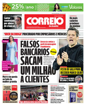 Cover of Correio da Manha