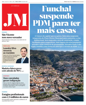 Cover of Jornal Madeira