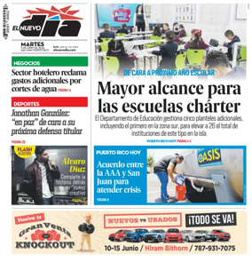 Cover of El Nuevo Dia