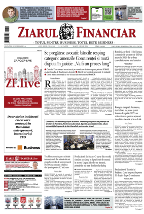 Cover of Ziarul Financiar