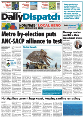 Cover of Daily Dispatch