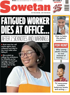Cover of Sowetan