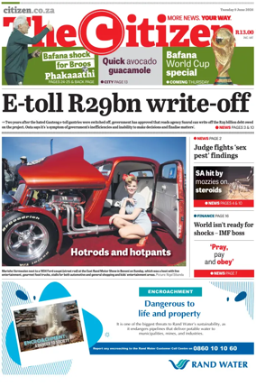 Cover of The Citizen (Gauteng)