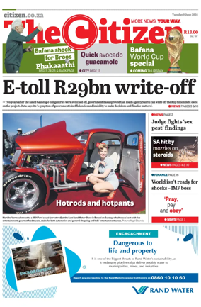 Cover of The Citizen (KZN)