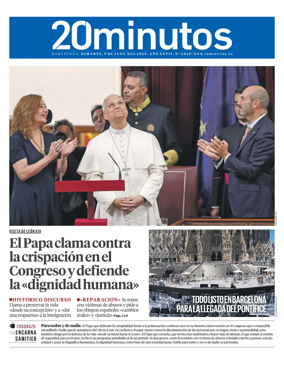 Cover of 20 Minutos Barcelona