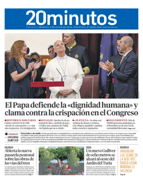 Cover of 20 Minutos Valencia