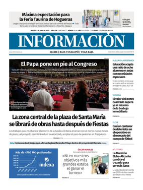 Cover of Diario Informacion (Elche y Vega Baja)