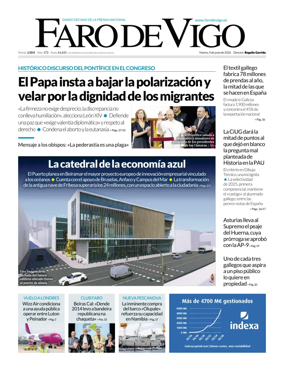 Cover of Faro de Vigo