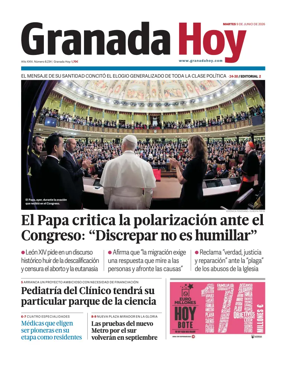 Cover of Granada Hoy
