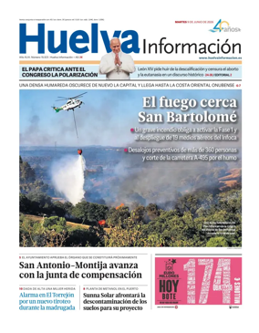 Cover of Huelva Informacion