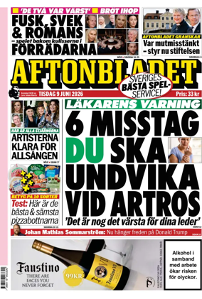 Cover of Aftonbladet