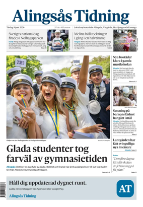 Cover of Alingsas Tidning