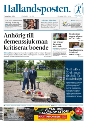 Cover of Hallandsposten