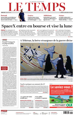 Cover of Le Temps