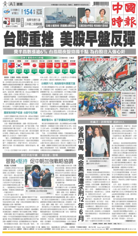 Cover of China Times