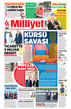 Cover of Milliyet
