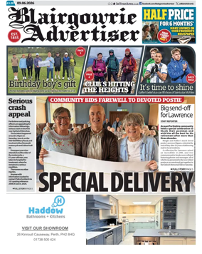 Cover of Blairgowrie Advertiser