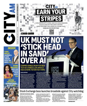 Cover of City AM