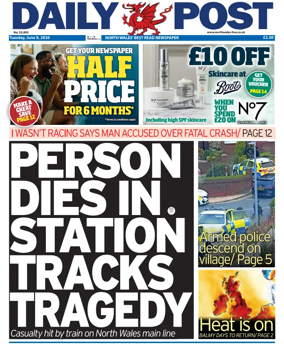 Cover of Daily Post (North Wales)