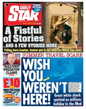Cover of Daily Star