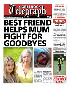 Cover of Greenock Telegraph