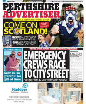 Cover of Perthshire Advertiser