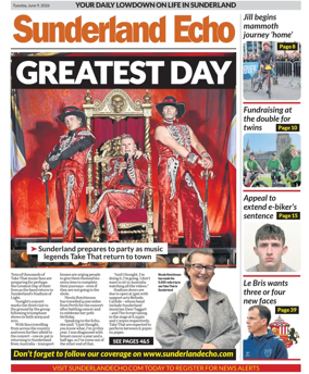 Cover of Sunderland Echo